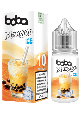 MANGGO BOBA ICE AROMA MINI SHOT 10 ML HISTORY MOD PRODUCTION