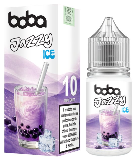 JAZZY BOBA ICE AROMA MINI SHOT 10ML HISTORY MOD PRODUCTION