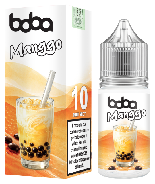 MANGGO BOBA AROMA MINI SHOT 10 ML HISTORY MOD PRODUCTION