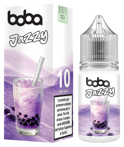 JAZZY BOBA AROMA MINI SHOT 10ML HISTORY MOD PRODUCTION
