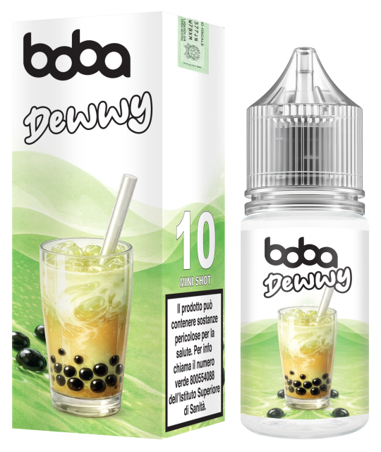 DEWWY BOBA AROMA MINI SHOT 10ML HISTORY MOD PRODUCTION