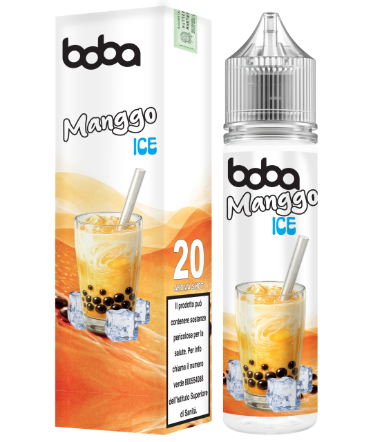 MANGGO BOBA ICE AROMA SHOT 20ML HISTORY MOD PRODUCTION
