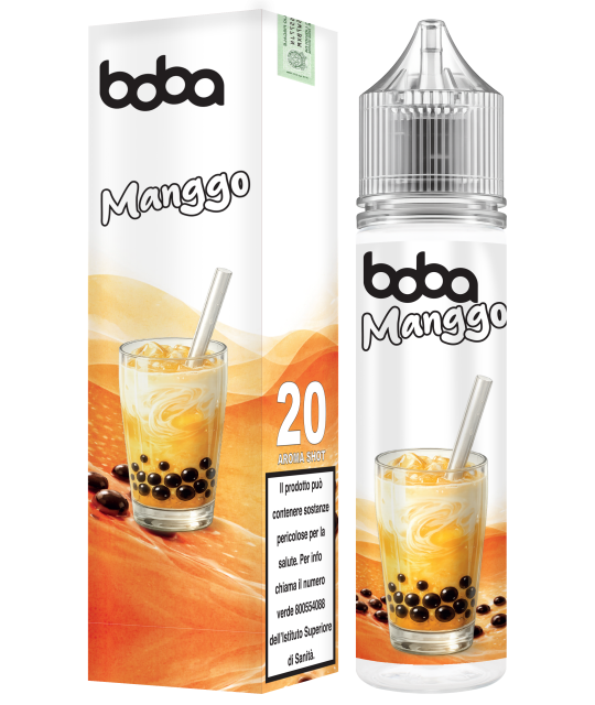 MANGGO BOBA AROMA SHOT 20ML HISTORY MOD PRODUCTION