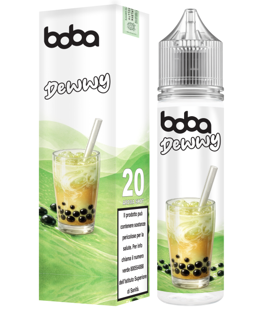 DEWWY BOBA AROMA SHOT 20ML HISTORY MOD PRODUCTION